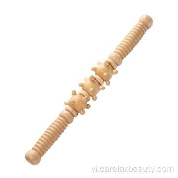 Phong cách mới Naturall Wood Massager Stick